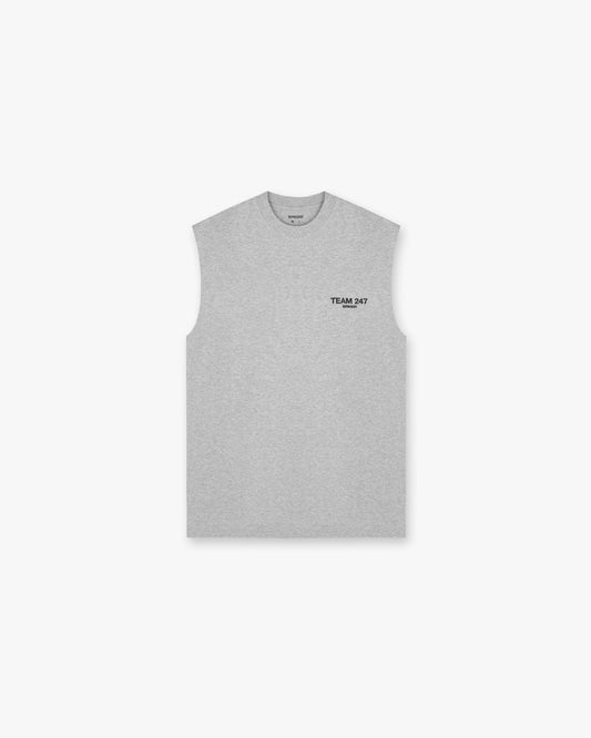 Team 247 Oversized Tank - ash grey