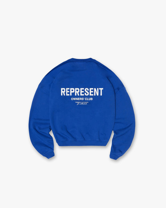 Represent Owners Club Sweater - cobalt