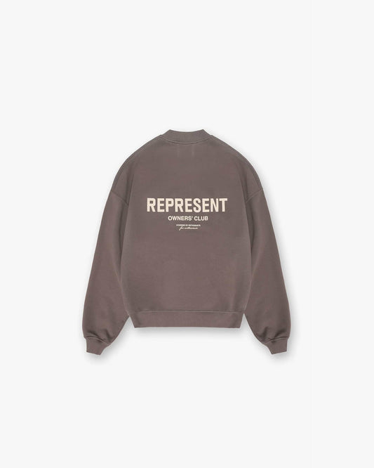 Represent Owners Club Sweater - fog