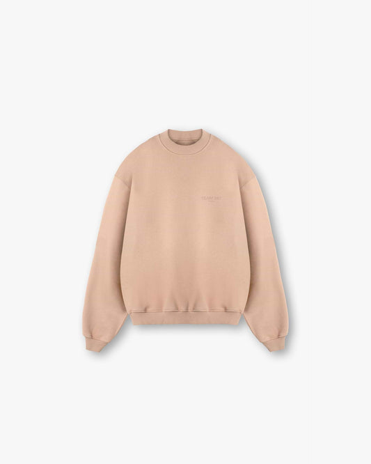 Team 247 Oversized Crew - clay