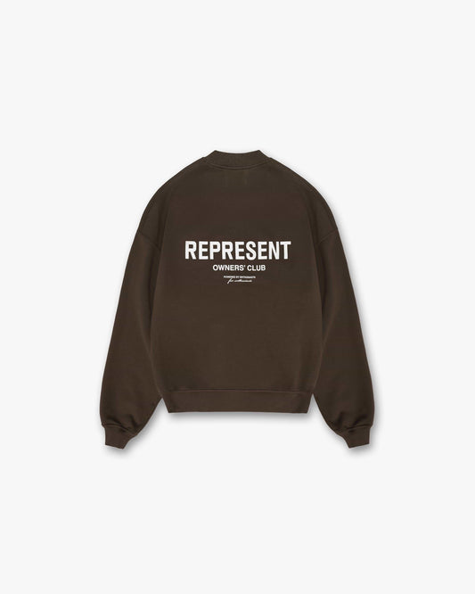 Represent Owners Club Sweater - brown